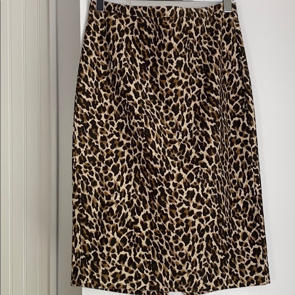 J. Crew Dresses & Skirts - J. Crew No. 2 Pencil Skirt in Leopard